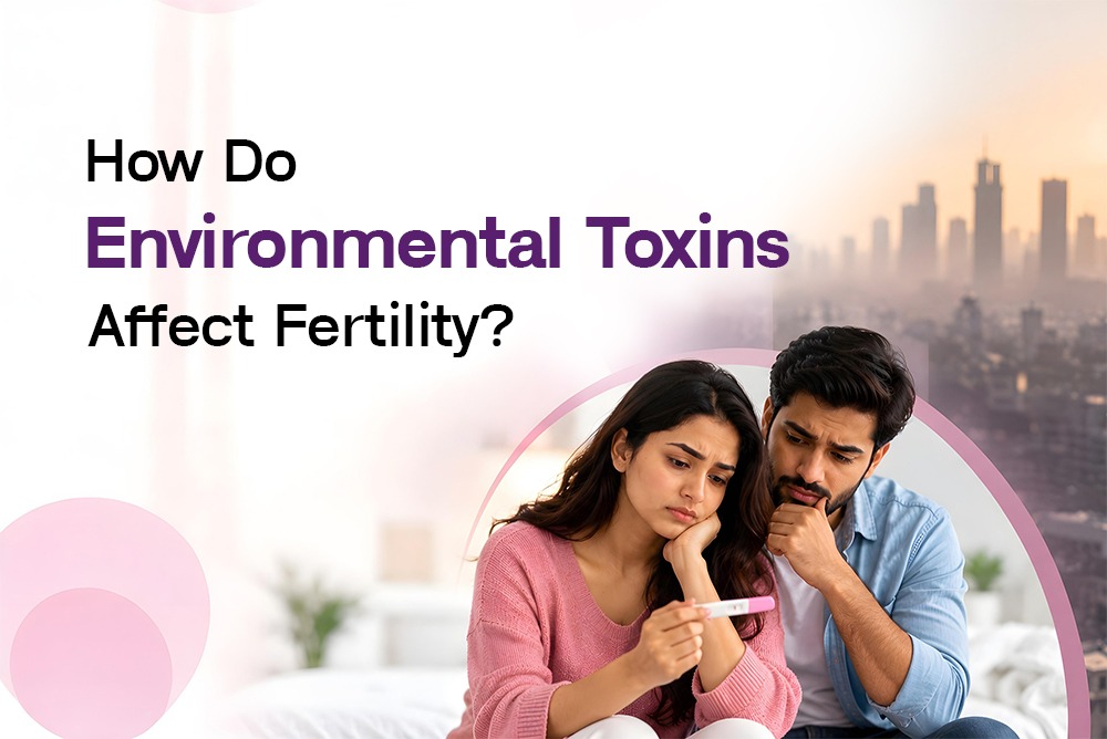 How do environmental toxins affect fertility?